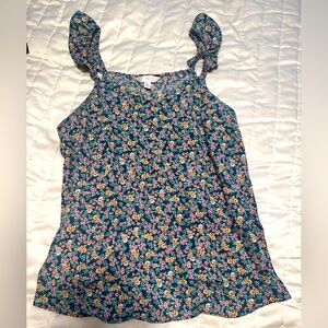 Lauren Conrad Ruffle Tank Medium